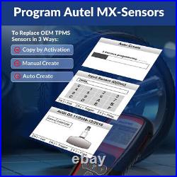 Autel TS401 Diagnostic Tool TPMS Reset Tire Pressure Sensor FOB For GM Toyota VW
