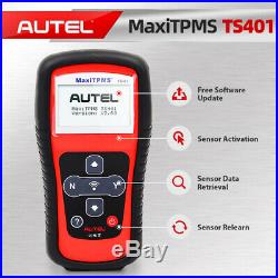 Autel TS401 TPMS Diagnostic Scan Tool Activate Sensor Key FOB Tire Pressure OBD2