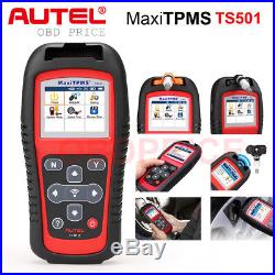 Autel TS501 TPMS Diagnostic Tool OBD2 Code Reader Activate Tire Pressure Sensor