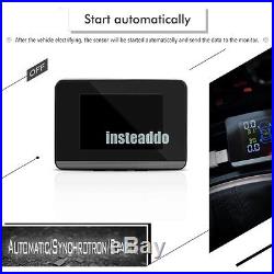 Auto Car TPMS Tire Tyre Pressure LCD Monitor System Wireless 4 Internal Sensor