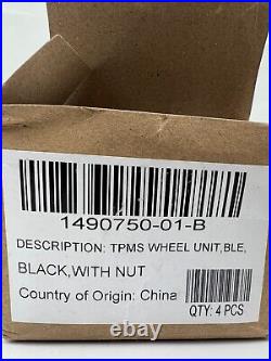 Box of 4 OEM Tesla TPMS Wheel Unit Sensors BLE For Model 3 X Y S 1490750-01-B