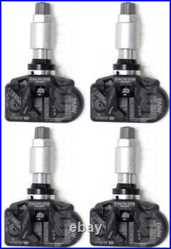 Brand New Set of Four (4) OEM Genuine BMW TPMS 36-10-6-876-957
