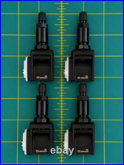 Brand New Set of Four (4) OEM Genuine Mercedes TPMS for GLS 2015-2025 Black Stem