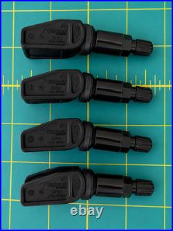 Brand New Set of Four (4) OEM Genuine Mercedes TPMS for GLS 2015-2025 Black Stem