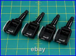 Brand New Set of Four (4) OEM Genuine Mercedes TPMS for GLS 2015-2025 Black Stem