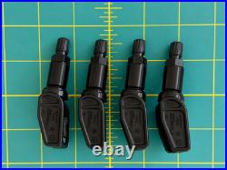Brand New Set of Four (4) OEM Genuine Mercedes TPMS for GLS 2015-2025 Black Stem