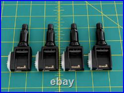 Brand New Set of Four (4) OEM Genuine Mercedes TPMS for GLS 2015-2025 Black Stem