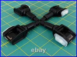 Brand New Set of Four (4) OEM Genuine Mercedes TPMS for GLS 2015-2025 Black Stem