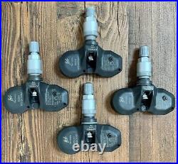 Brand New Set of Four (4) OEM Porsche HUF TPMS Tire Pressure Sensors