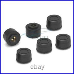 Bus Truck Car Tire Pressure Monitoring System Solar TPMS+6 External Sensor &Nuts