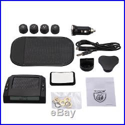 CARCHET TPMS Tyre Pressure Monitoring Intelligent System+4 External Sensors with