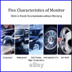 CAREUD TPMS Car Tire Pressure Wireless Monitor System 4 External Sensor F/ Honda