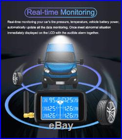 CAREUD U901T Truck Bus Wireless Tire Pressure Monitoring System TPMS 6 Sensor