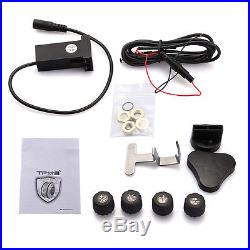 Car Auto TPMS Tyre Tire Pressure Monitoring System+4 External Sensors for Toyota