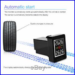 Car TPMS LCD Car Tire Pressure Monitoring System + 4 Internal Sensors for Honda