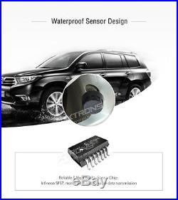 Car TPMS Tire Pressure Monitoring System Waterproof 4 Alarm Sensors For Androids