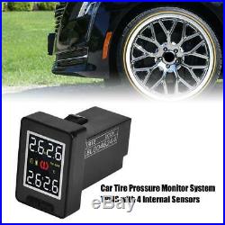 Car TPMS Tyre Tire Pressure Monitoring System + 4 Internal Sensors For Toyota HG