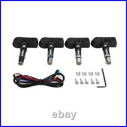 Car Tire Pressure Monitor System TPMS With 4 Internal Sensors For