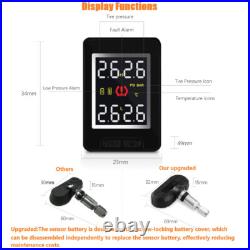 Car Tire Pressure Monitoring System Display Built-in Transducers For Honda