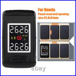Car Tire Pressure Monitoring System Display Built-in Transducers For Honda