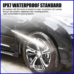 Car Wireless Solar TPMS LCD Tire Pressure Monitoring System &4 External Sensors