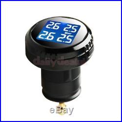 Car Wireless TPMS Tire Pressure Monitor System with 4 Built-in Sensors Kits