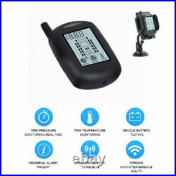 Caravan Tyre Pressure Monitor System Tpms 6 Sensors Caravan Truck Motorhome