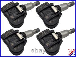 Complete Set of 4 Genuine OEM BMW TPMS Tire Pressure Sensors Kit 36106856209