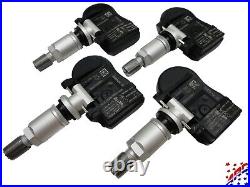 Complete Set of 4 Genuine OEM Honda TPMS Tire Pressure Sensors Kit 42753-T6N-A04