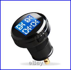 DC12V Wireless Car TPMS Tire Tyre Pressure Monitor System 4 External Sensors Kit