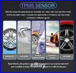 Digital TPMS Tyre Pressure Monitor System 8 Sensors + Repeater For Trailer RV