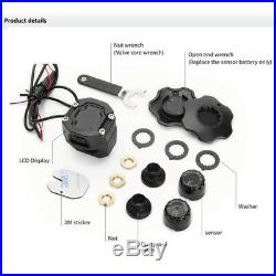 EBAT TPMS MotorBike Motorcycle DIY Tire Pressure Monitoring Sensors