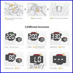 EBAT TPMS MotorBike Motorcycle DIY Tire Pressure Monitoring Sensors