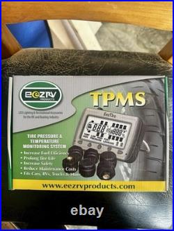 EEZ RV EezTire E518 TPMS Wireless Tire Pressure Monitor Kit with 10 Sensors