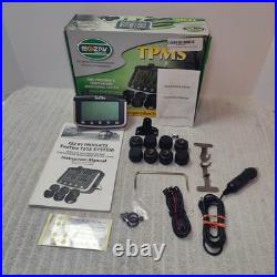 EEZ RV Products TPMS Tire Pressure Temperature Monitoring System 8 Sensors READ