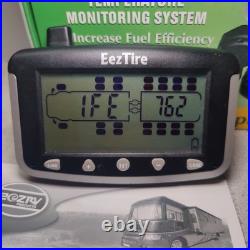 EEZ RV Products TPMS Tire Pressure Temperature Monitoring System 8 Sensors READ