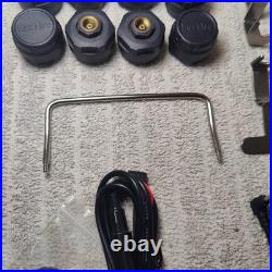 EEZ RV Products TPMS Tire Pressure Temperature Monitoring System 8 Sensors READ