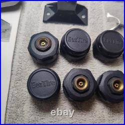 EEZ RV Products TPMS Tire Pressure Temperature Monitoring System 8 Sensors READ