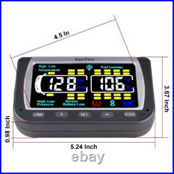 EEZTire-TPMS Real Time Tire Pressure Monitoring System 10AT Sensors with Booster