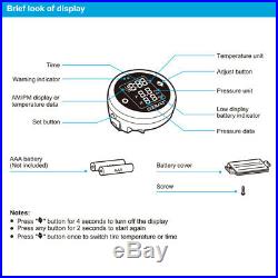 ET-910AE Motorcycle Tire Pressure Monitoring System Sensor Wireless Alarm System