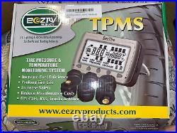 Eez RV TPMS Tire Pressure Monitoring System Monitor + 4 AT Sensors
