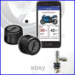 FOBO Bike 2 Smart Tire Pressure Monitoring System Bike Tire Sensor with T-Valve