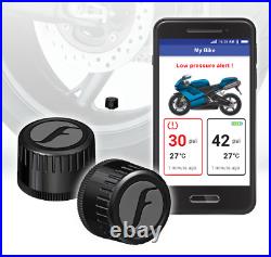 FOBO Bike 2 Tire Pressure Monitoring Systems Black iOS/Android Bluetooth 5.0 New