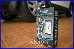 FOBO Car Tire 2 Pressure Monitoring Systems iOS/Android Bluetooth 5.0 Silver