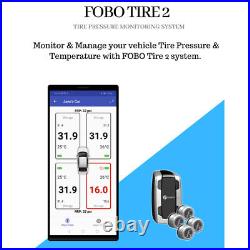 FOBO Tire 2 Silver TPMS Pressure Monitoring System (21F-SAS-14-FE2496)