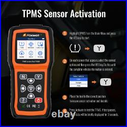 FOXWELL T1000 TPMS Programming Tool Tire Pressure Monitor Sensor Diagnostic Scan