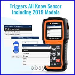 FOXWELL T1000 TPMS Programming Tool Tire Pressure Monitor Sensor Diagnostic Scan