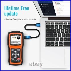 FOXWELL T1000 TPMS Programming Tool Tire Pressure Monitor Sensor Diagnostic Scan