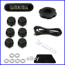 For 6 Wheels Bus Van with 6 Sensors Truck TPMS Tire Pressure Monitoring System