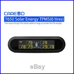 For 6 Wheels Bus Van with 6 Sensors Truck TPMS Tire Pressure Monitoring System